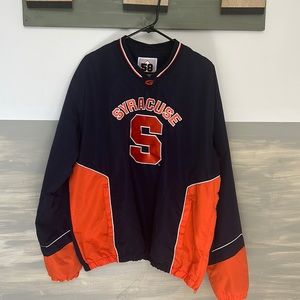 Syracuse university 58 sports lined windbreaker